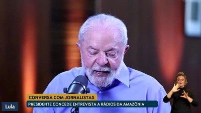 Gov Agora - Lula fala com rádios da Amazônia