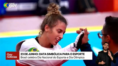 Boletim Gov Notícias: Um dia especial para o esporte