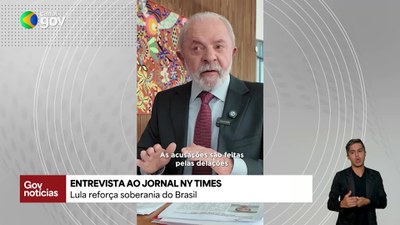 Assista às principais notícias do Governo nesta quarta