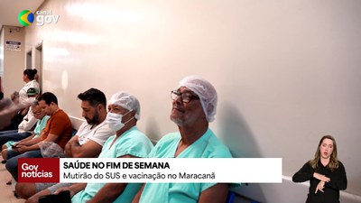 O fim de semana foi de redução de filas no SUS com o DIA E - HU Brasil em Ação e vacinação no Maracanã
