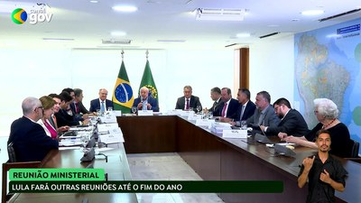 Gov Informa - 03/11/23 - 13h - Lula se reúne com ministros da área da infraestrutura