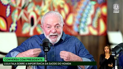 Gov Informa - 07/11/23 - 9h40 - Lula fala sobre a importância da saúde do homem