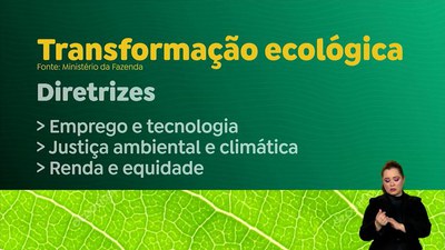 Gov Notícias - 22/09/23 - Governo abre consulta sobre taxonomia sustentável