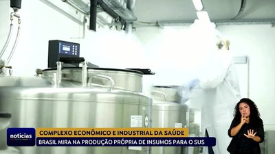 Gov Notícias - 26/09/23 - Governo lança Complexo Econômico-Industrial da Saúde