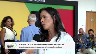 Especial Gov nas Cidades - Adriana Melo apresenta programas de integração regional durante Encontro de Prefeitos, em Brasília