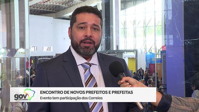 Especial Gov nas Cidades - Fabiano Silva comenta sobre a participação dos Correios durante Encontro de Prefeitos